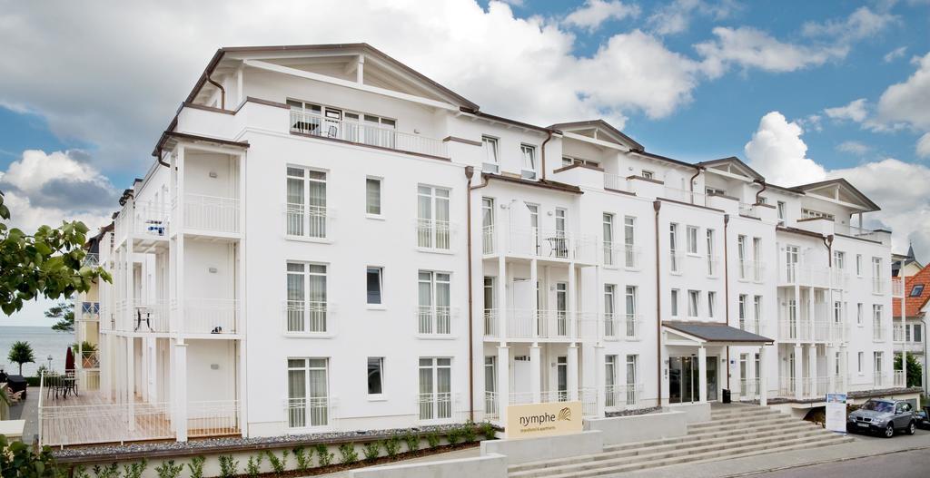 Nymphe Strandhotel & Apartments Binz Esterno foto