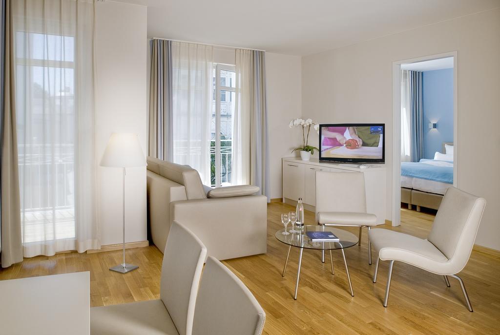 Nymphe Strandhotel & Apartments Binz Esterno foto